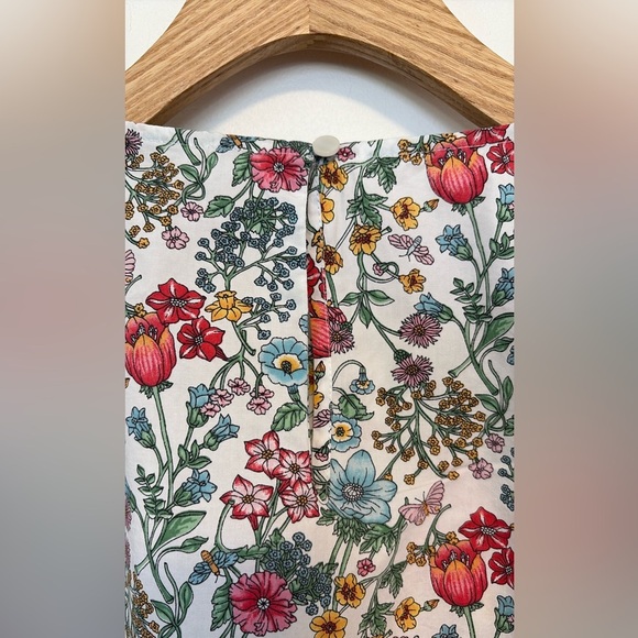 Brooks Brothers garden print ruffle tank , sz : 6 - Picture 7 of 11